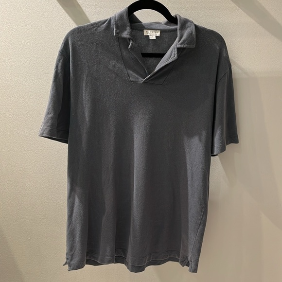 SUNSPEL pale blue cotton polo shirt, size medium - Picture 2 of 9